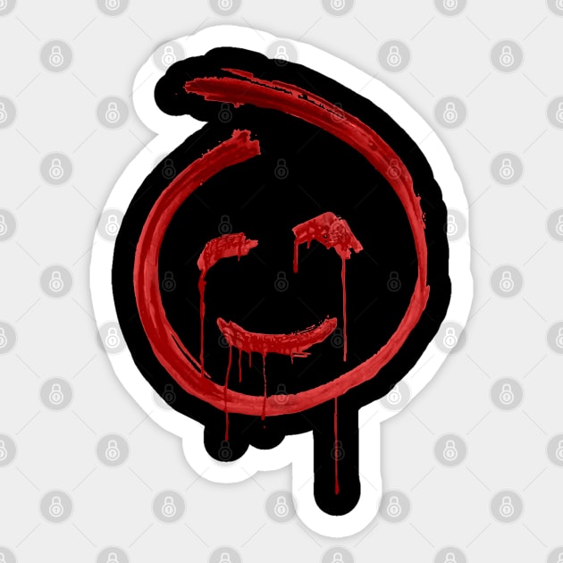 Red John symbol Sticker by RetroFreak